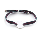 CATI - customizable bracelet silver medal 15mm